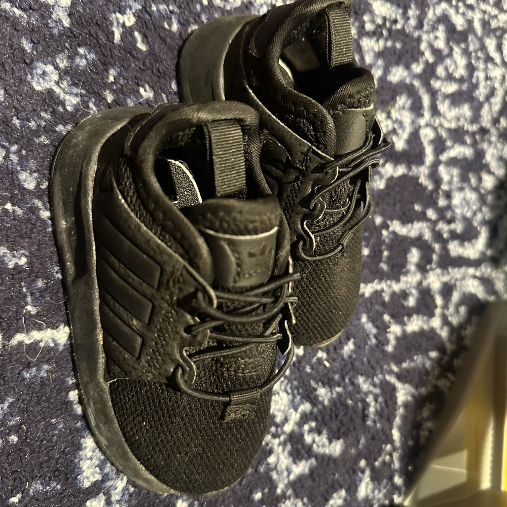 adidas Kids Black Sneakers